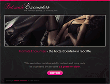 Tablet Screenshot of intimateencounters.net.au
